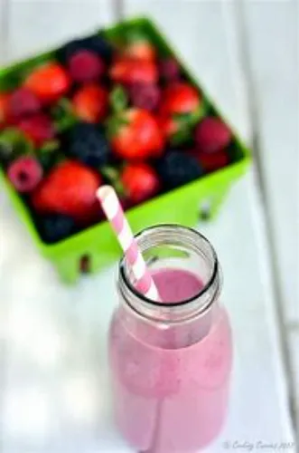 Rose Berry Lassi